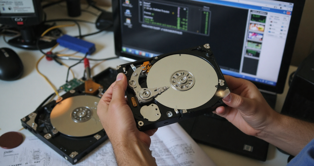 Data Recovery from Broken Hard Drive