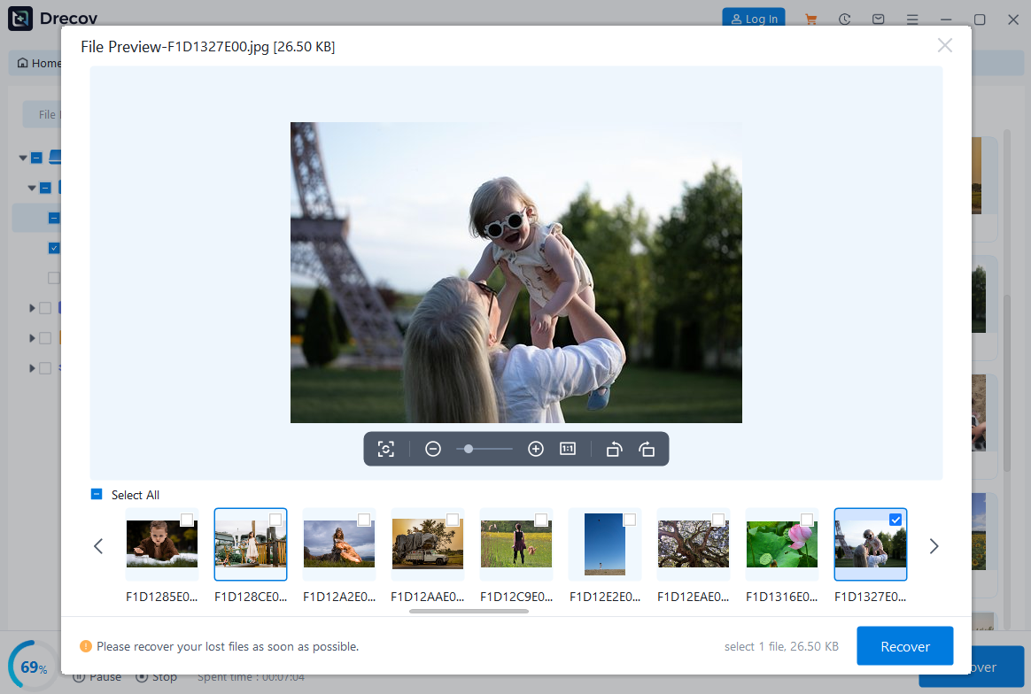 Step-by-Step to Recover Data with PandaOffice Drecov