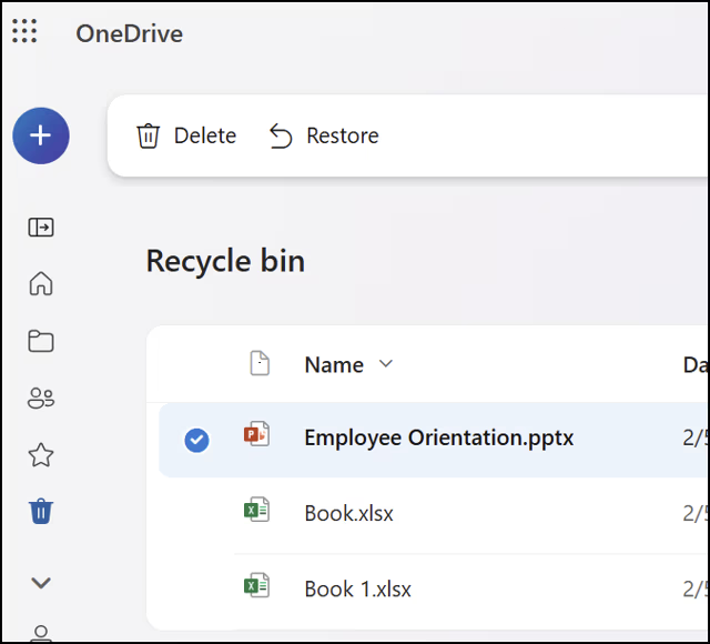 How to OneDrive Recover Deleted Files