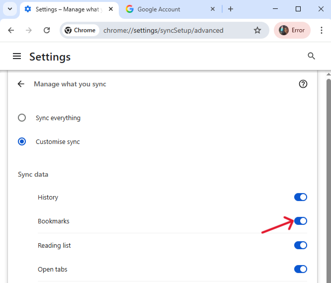 How to Recover Deleted Bookmarks in Chrome