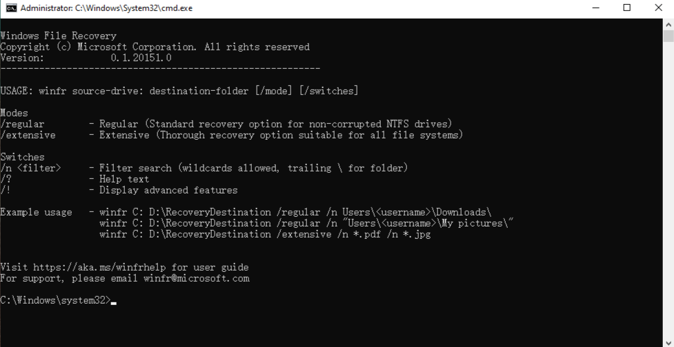 how to recover deleted files windows 11