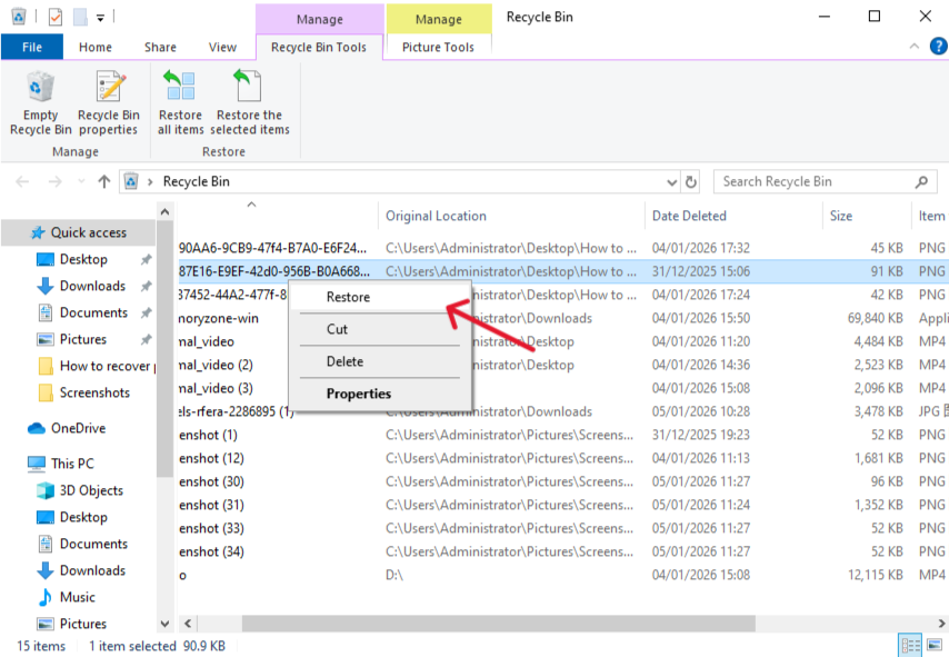 how to recover deleted files windows 11