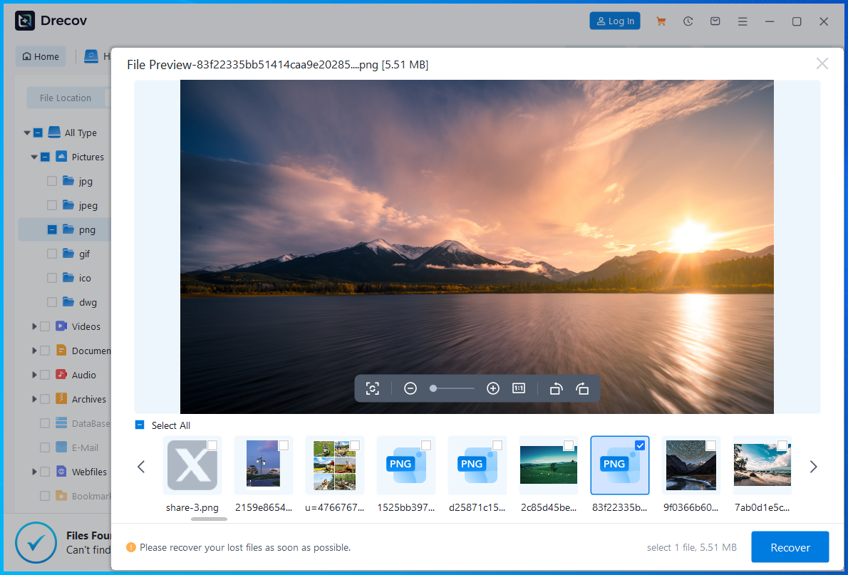 Step-by-Step to Recover Data with PandaOffice Drecov