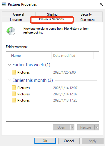 steps to recover data from recycle bin