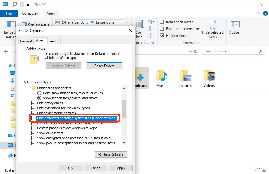 files disappeared from usb but space used