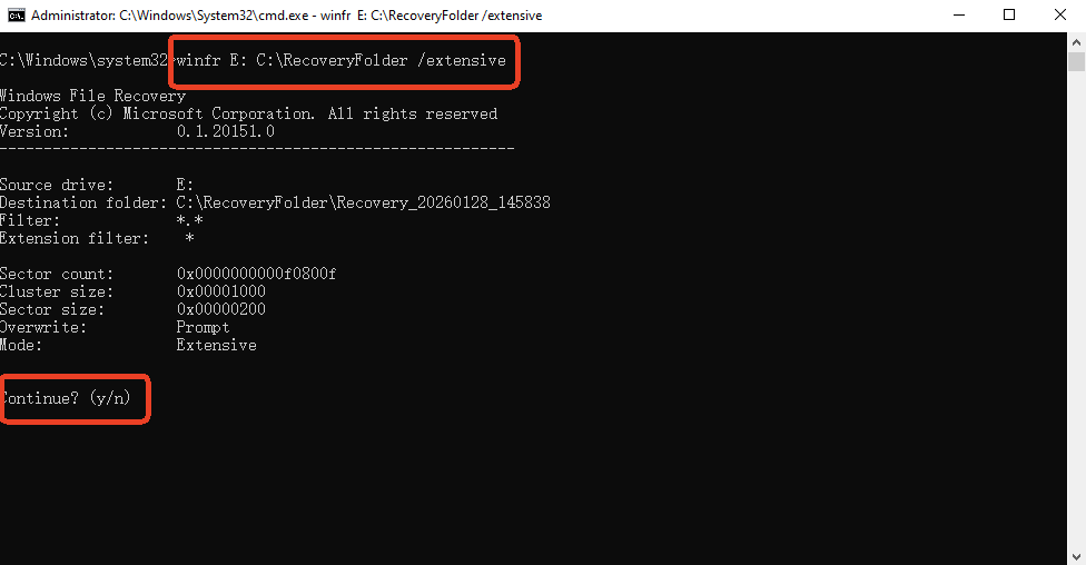 Steps to recover deleted files from usb