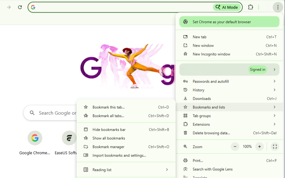 steps to remove bookmarks