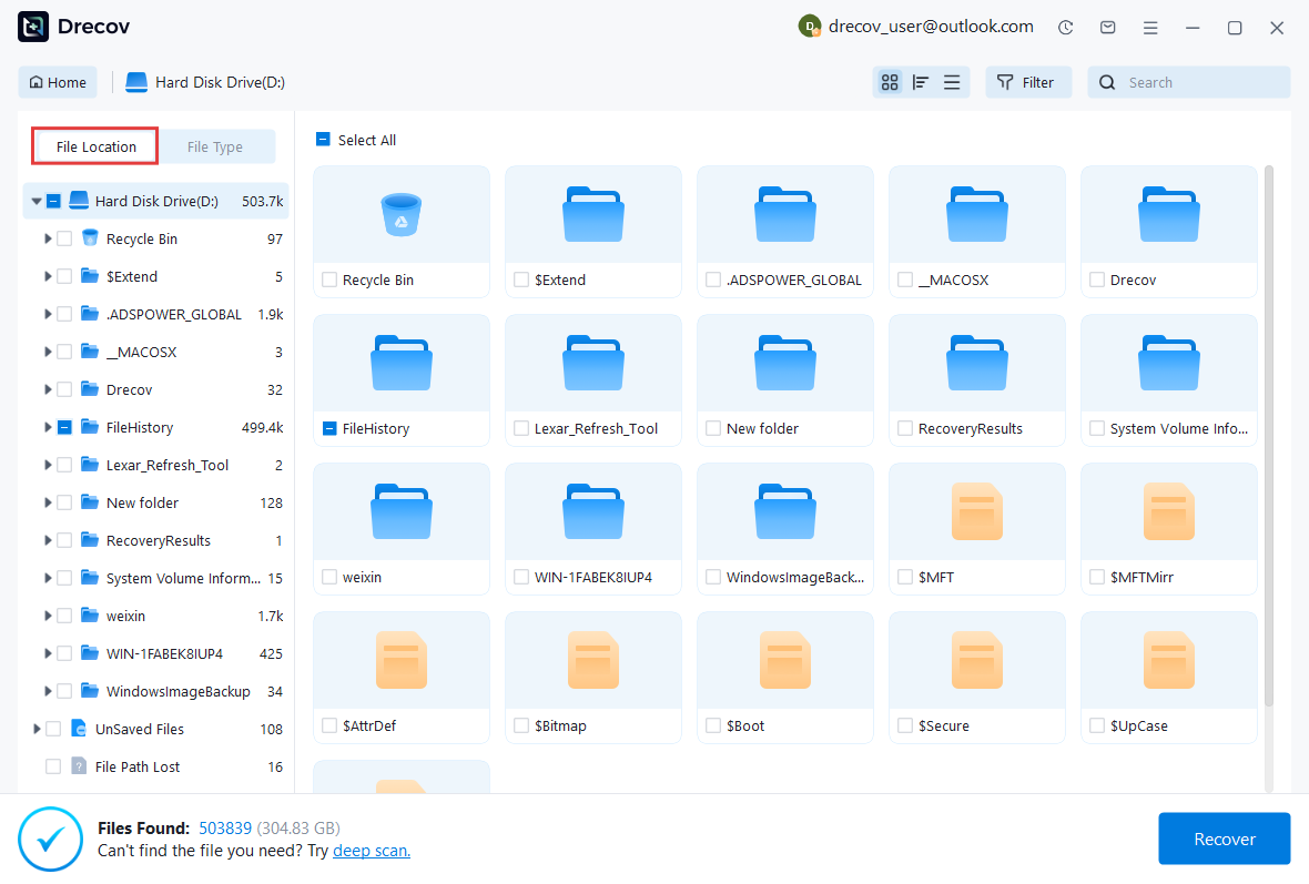 hard disk drive recovery step 3