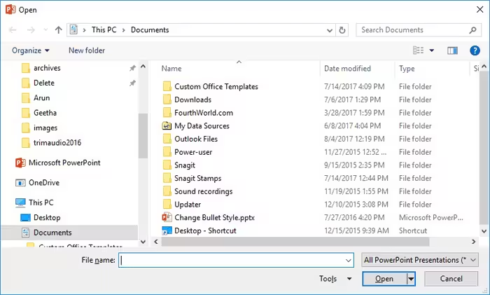Open and Repair step 2