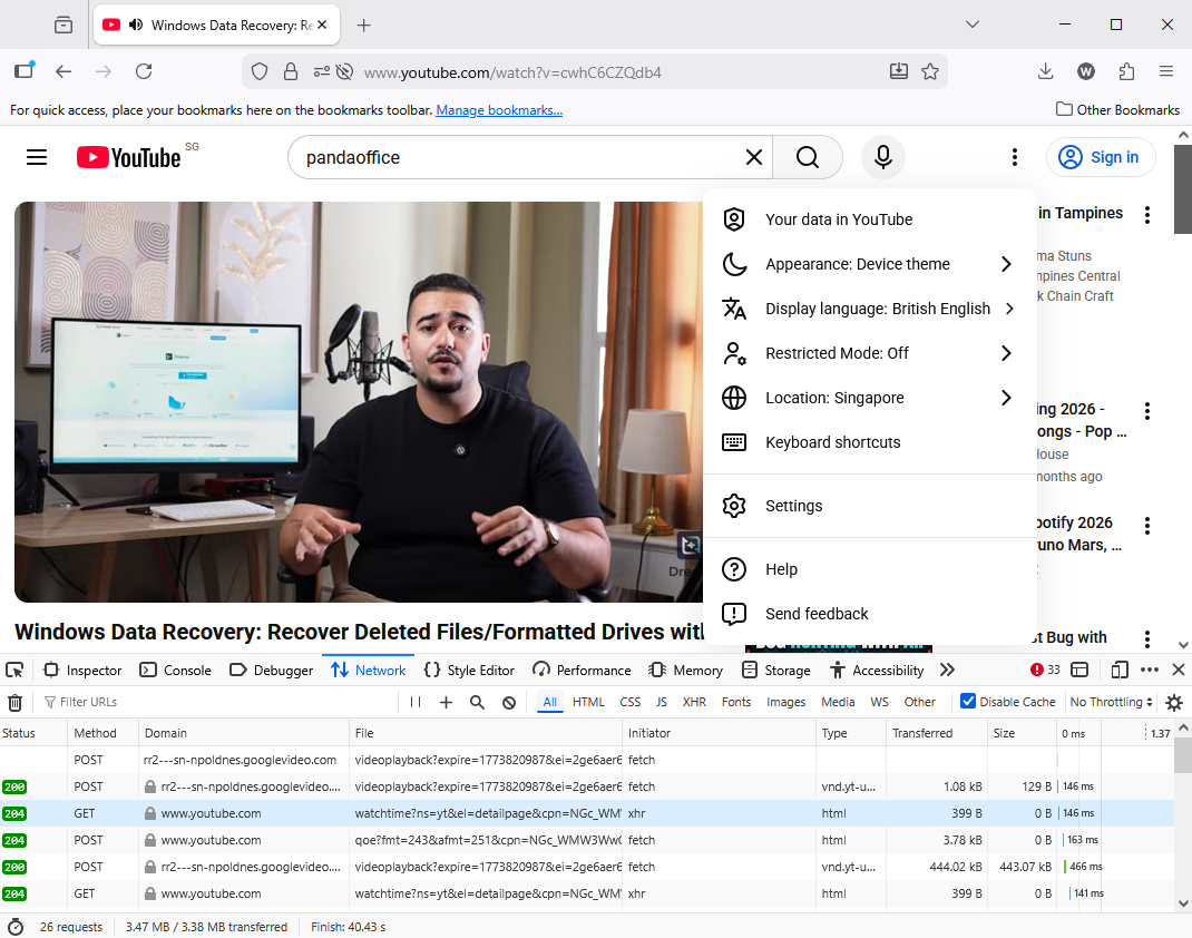 Step to Download Video from Browser Firefox