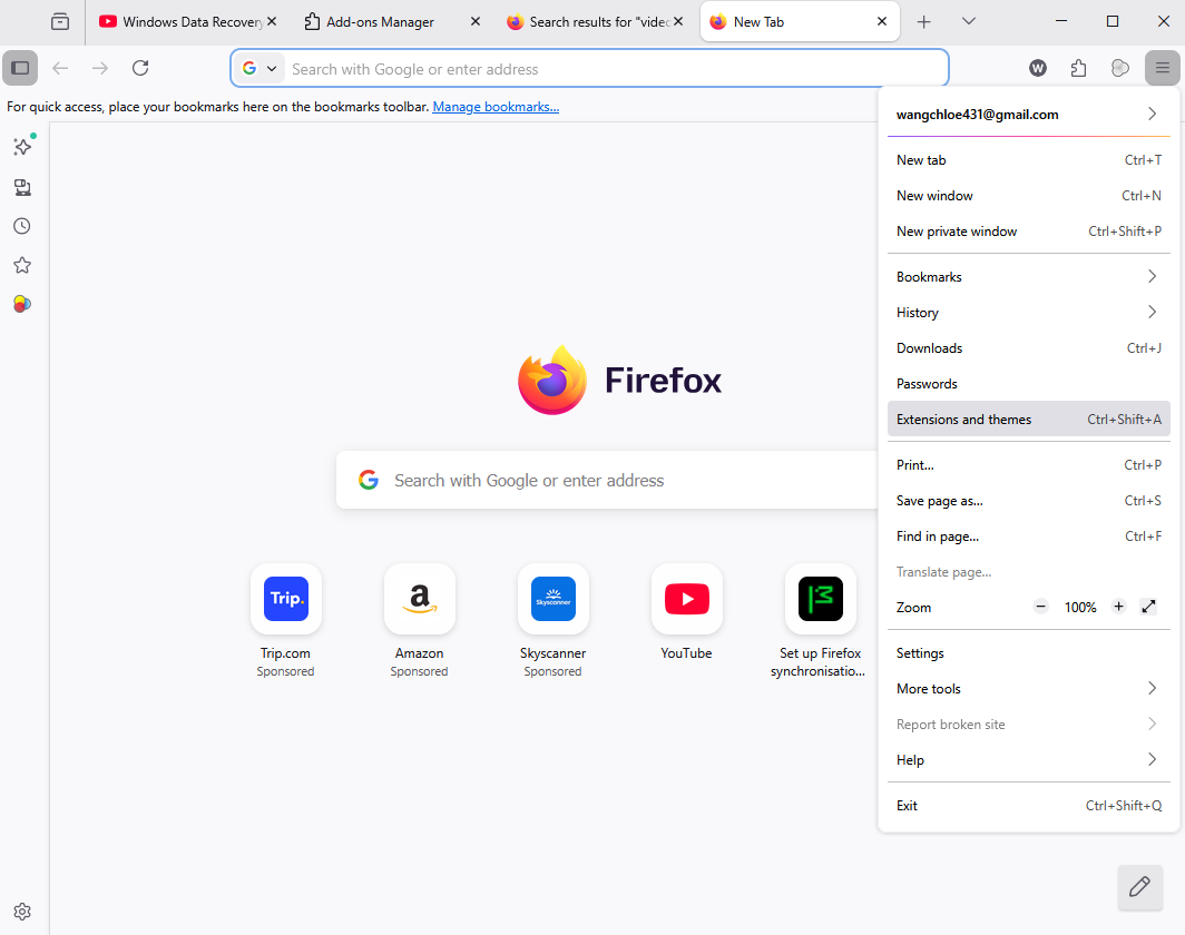 Step to Download Video from Browser Firefox