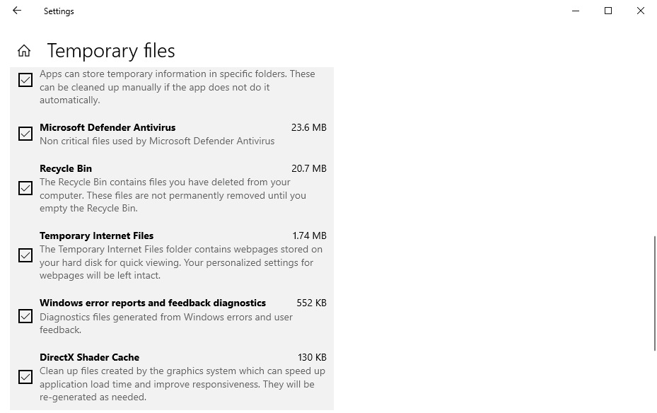 step to empty recycle bin