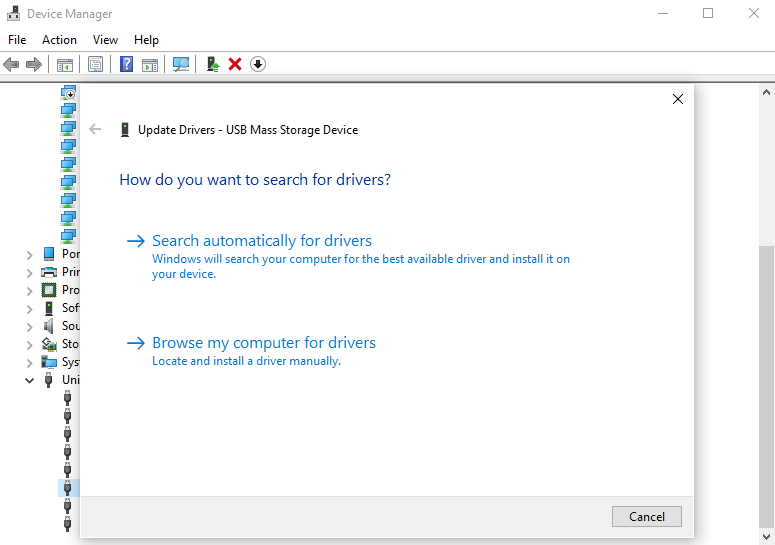 Step to Fix USB Flash Memory