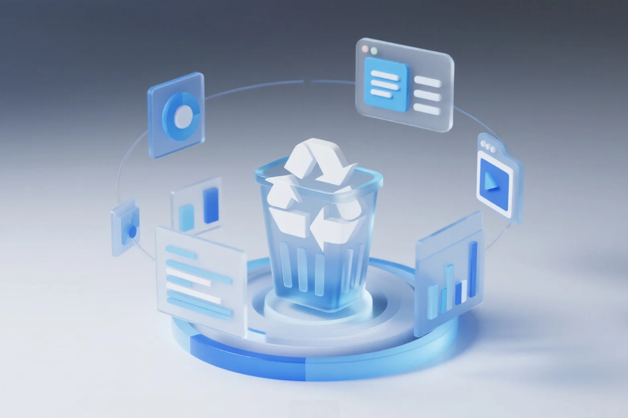 Where do I find recycle bin in Windows 10？