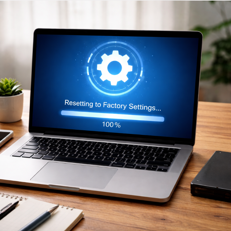 factory reset hp laptop