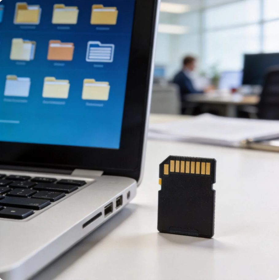 clearing sd card