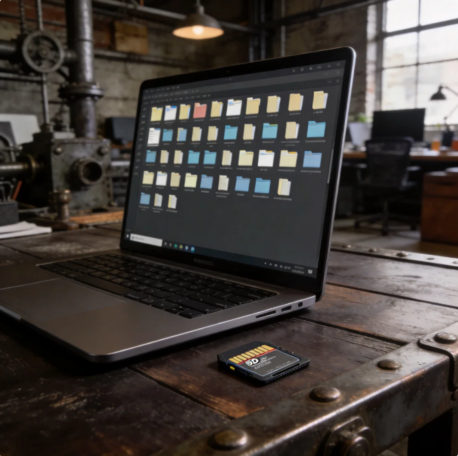 preparing sd card checking for errors