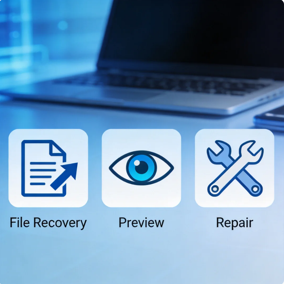 file recovery vs file repair