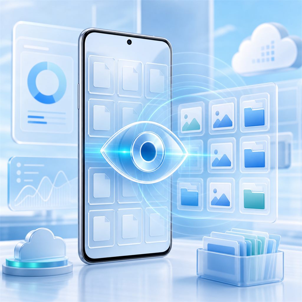 view hidden files on android