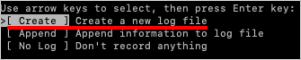 Create a TestDisk recovery log