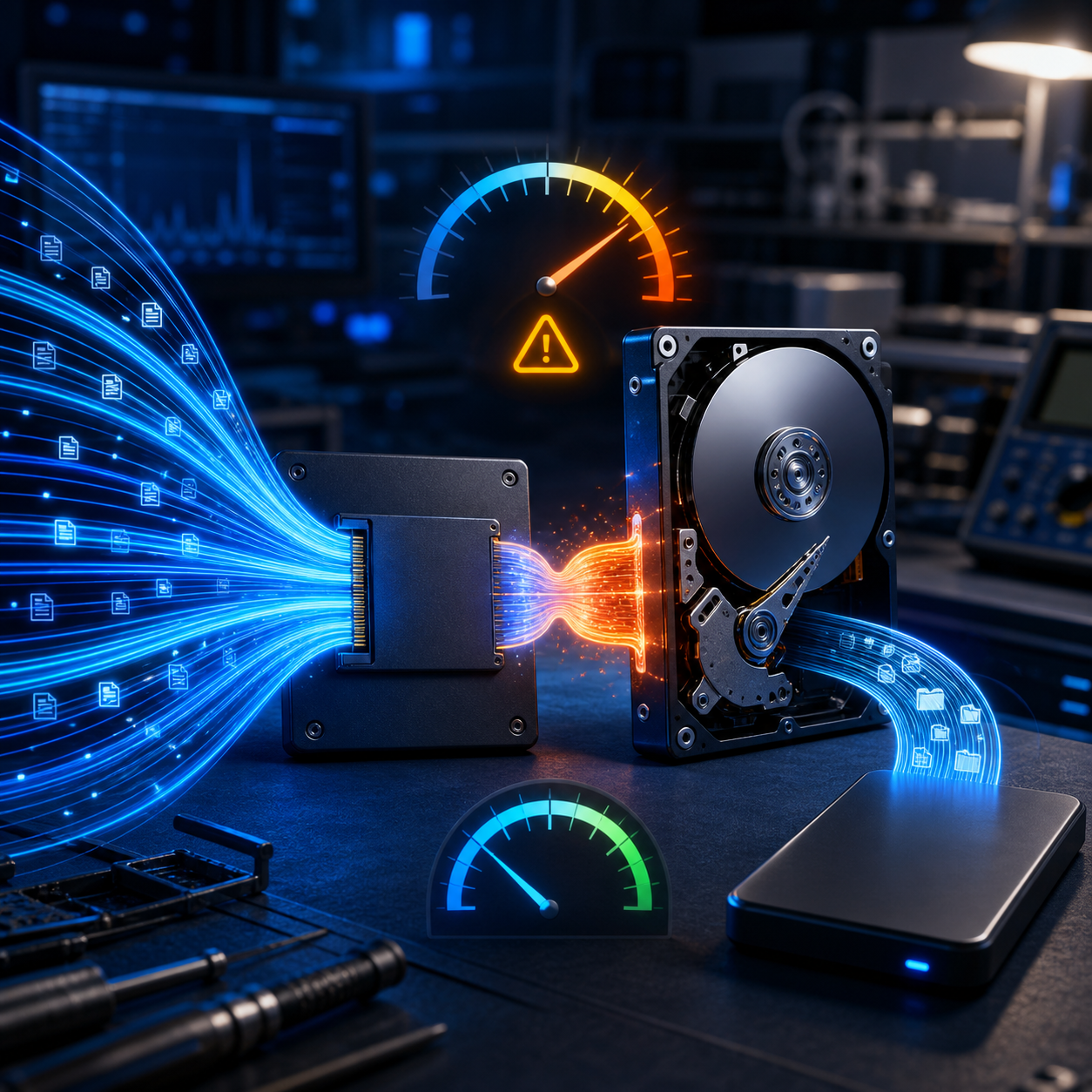 100 disk usage fix recovery planning illustration