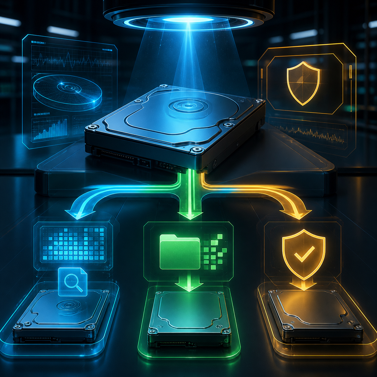 disk errors repair recovery planning illustration