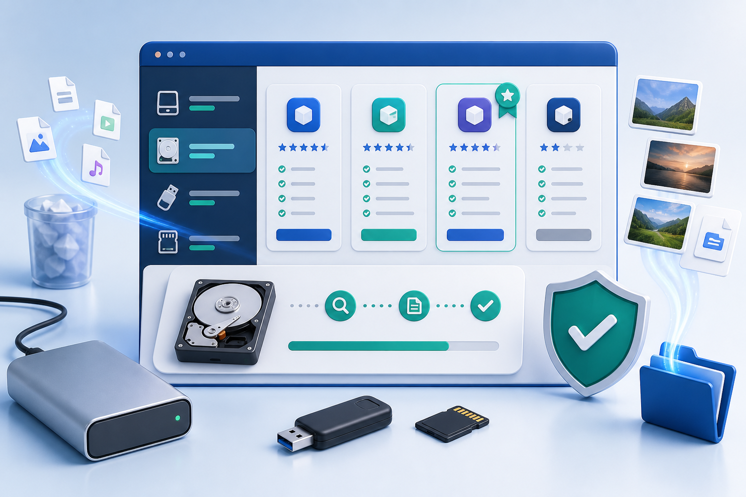 data recovery software review hub comparison and safe local scan