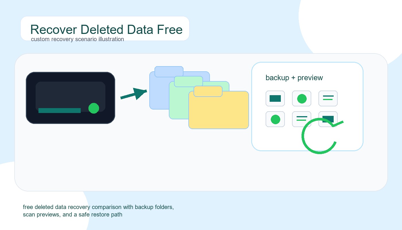 Gelöschte Daten Kostenlos Wiederherstellen: Beste Optionen Und Sichere Schritte recovery planning illustration