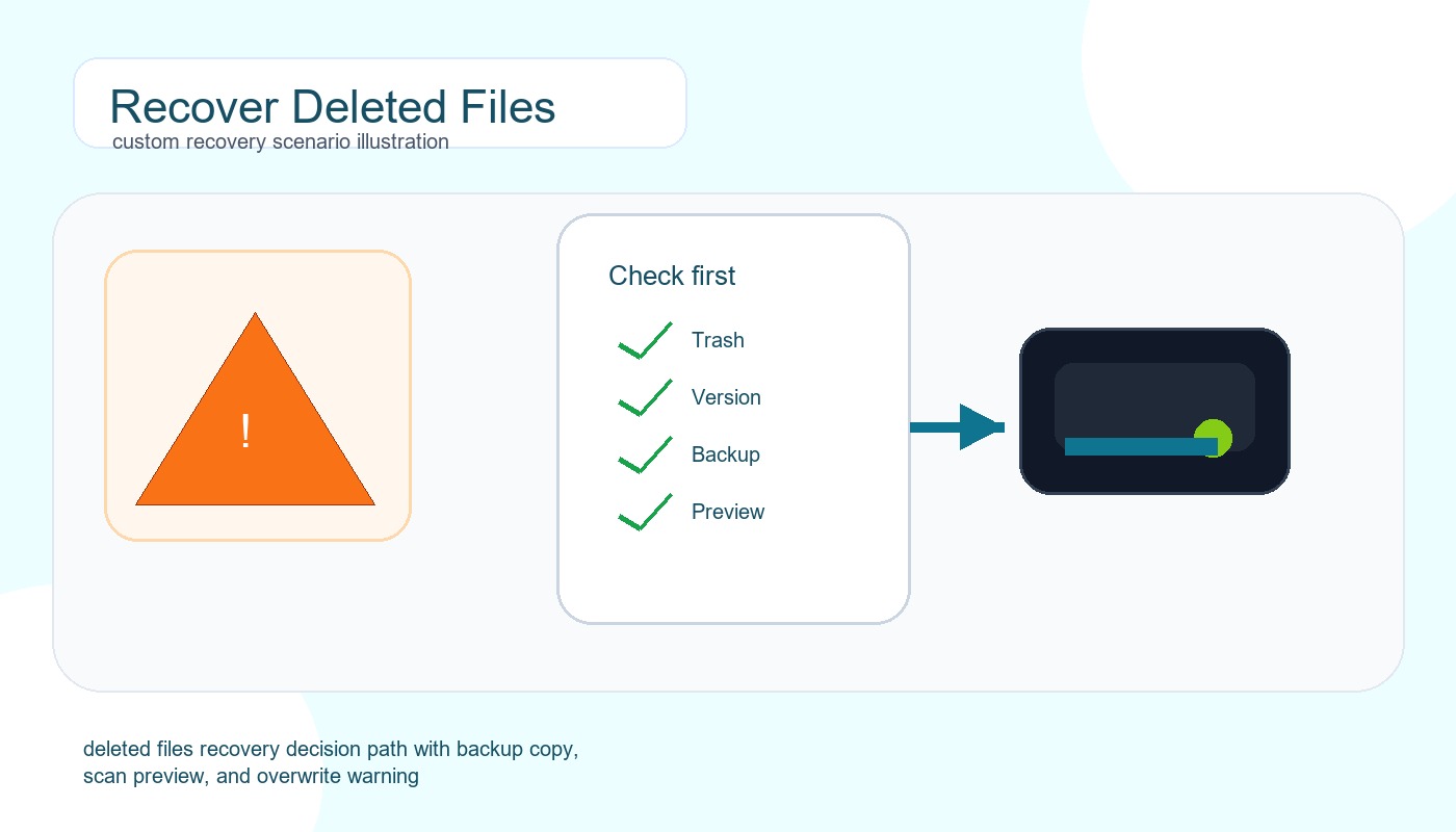 Recovery Deleted Files: Best Recovery Options And Safe Steps