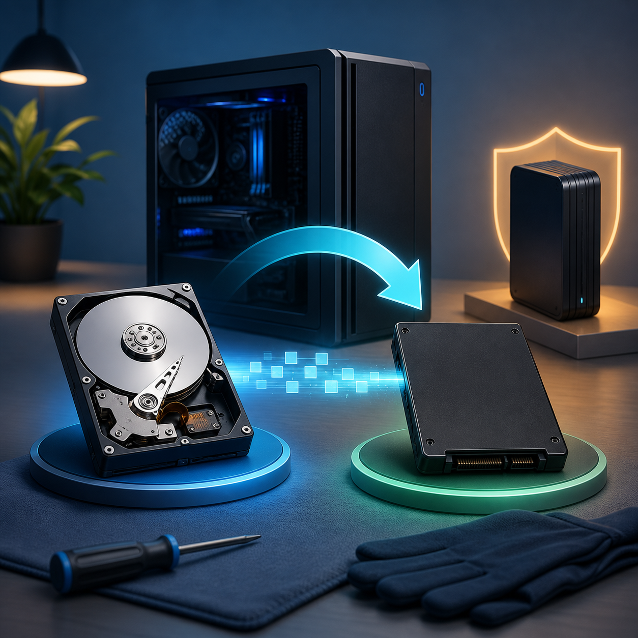 acronis disk clone planning illustration
