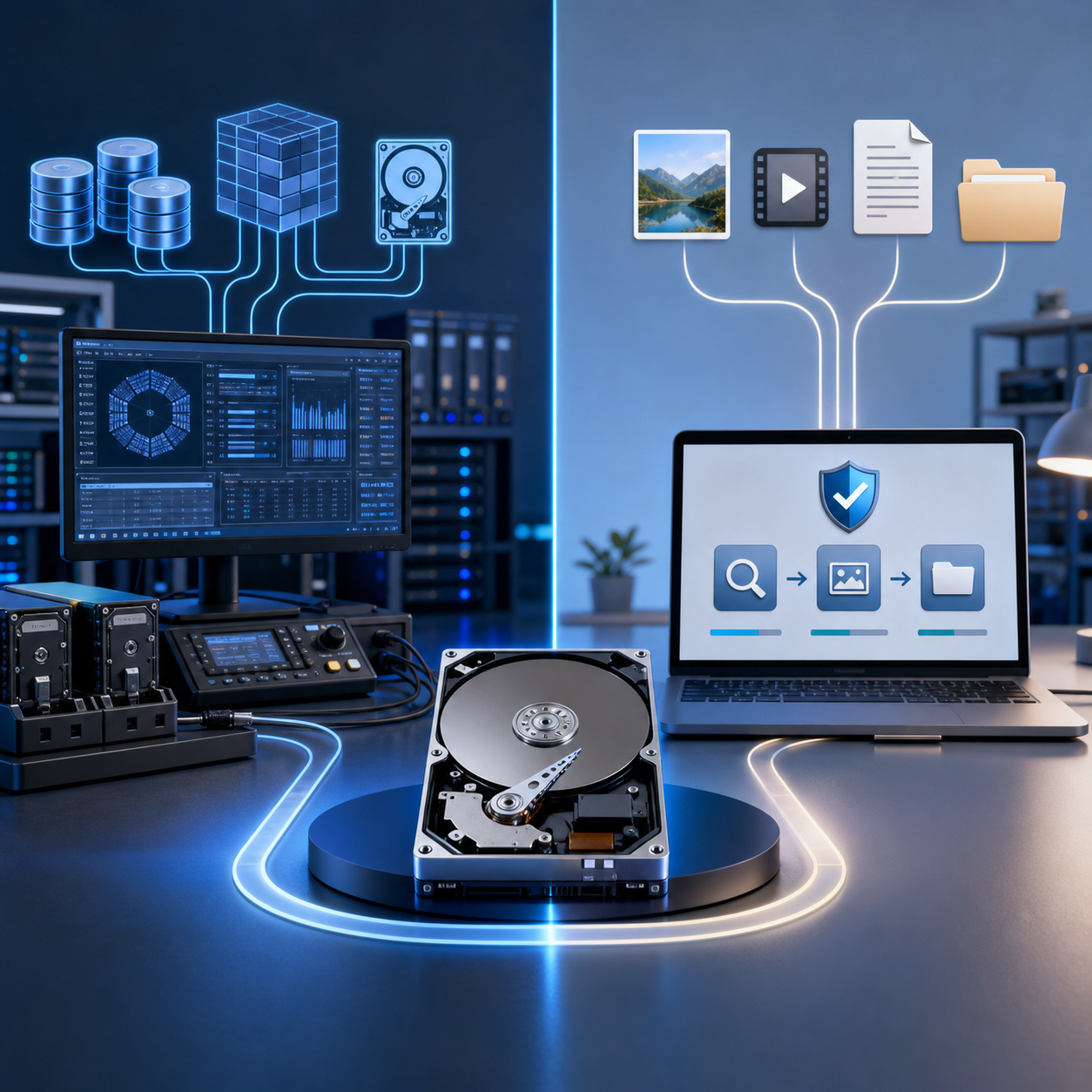 R-Studio vs Drecov data recovery software comparison