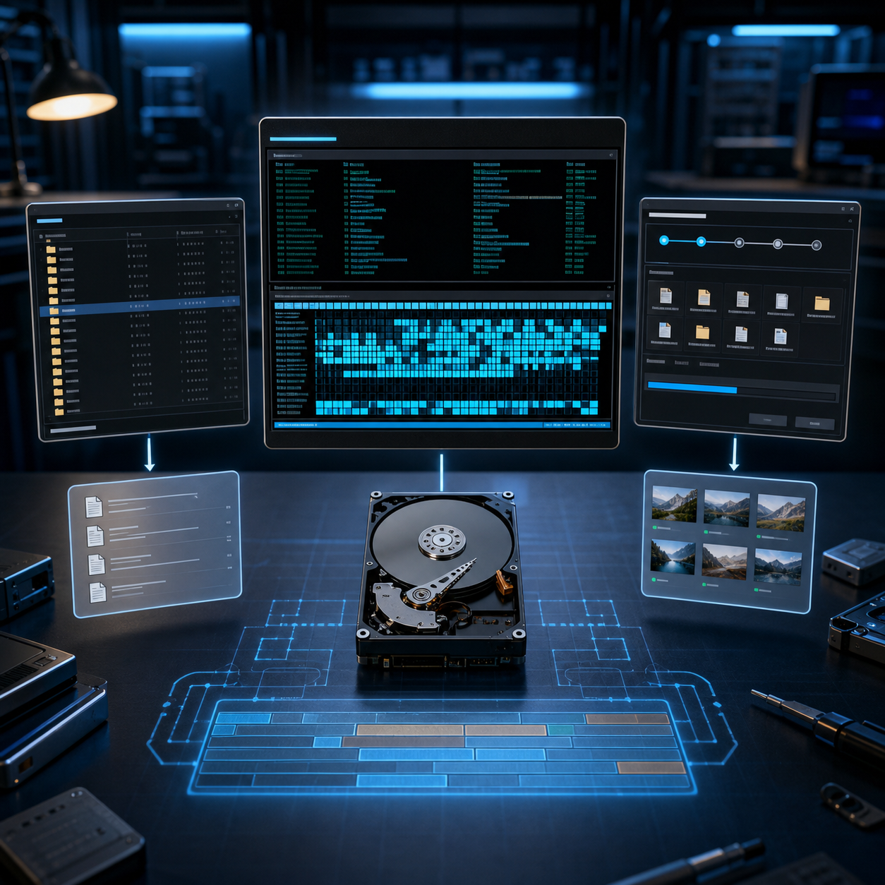 TestDisk review with Recuva and Drecov recovery software comparison