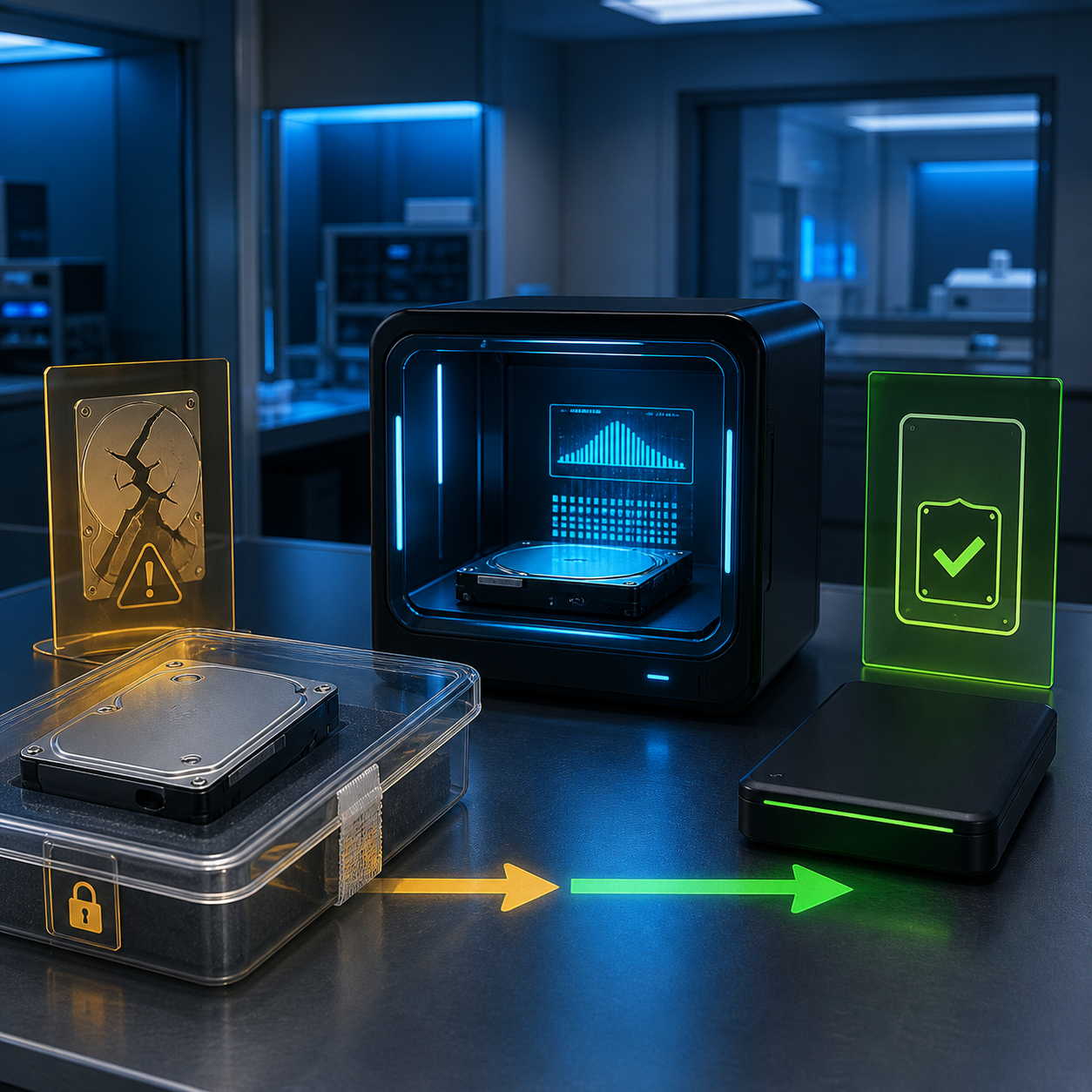 HDD-Reparaturservice illustration