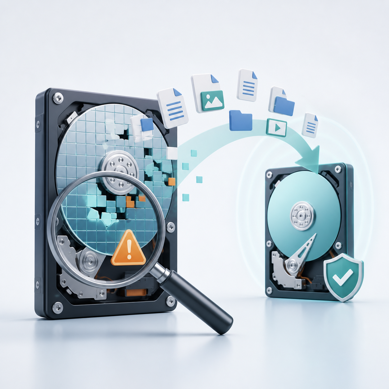 Data recovery safety illustration for article 221