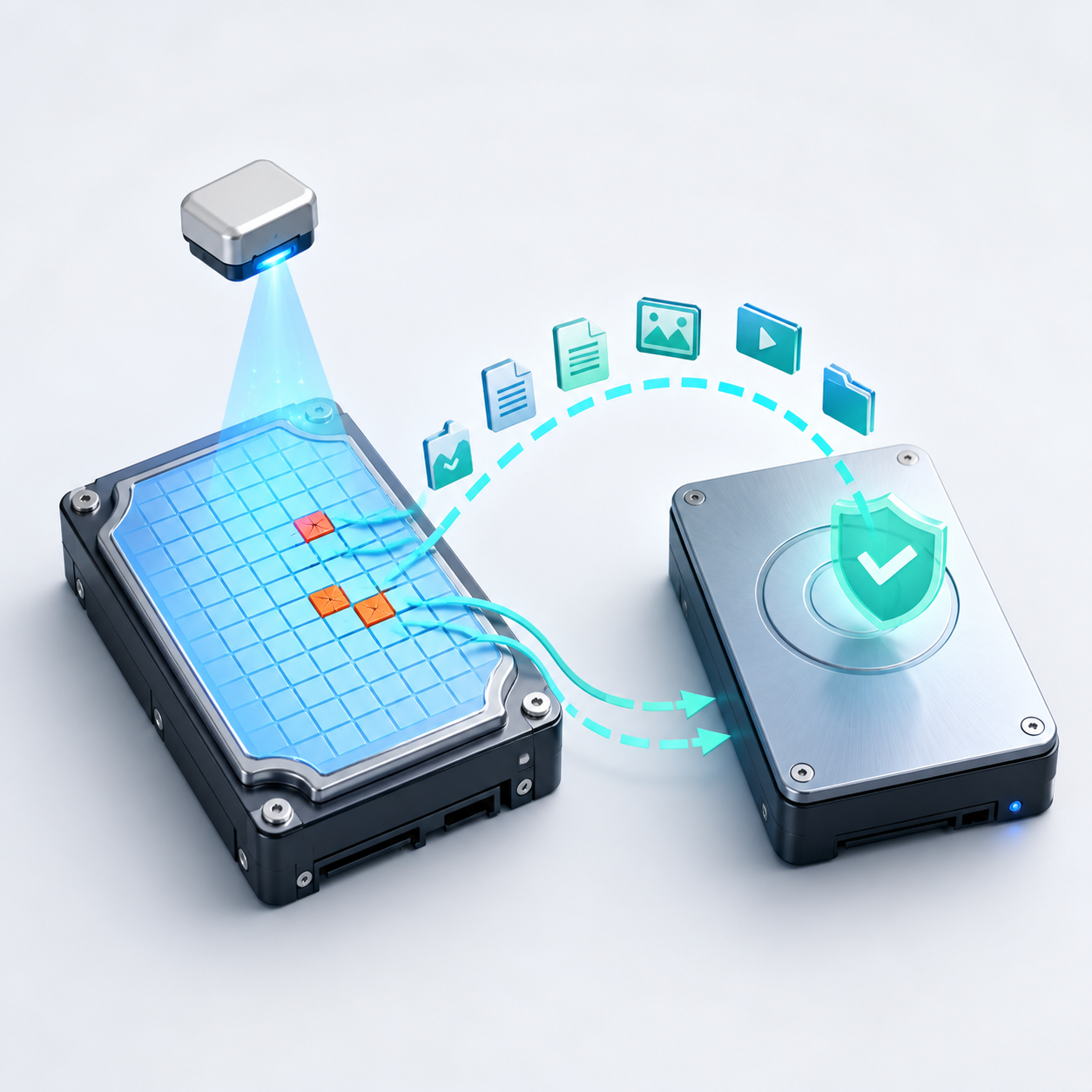 Data recovery safety illustration for article 222