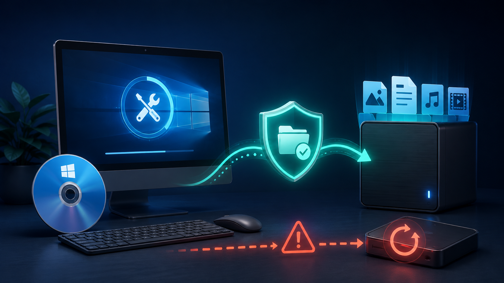 Data recovery safety illustration for article 241
