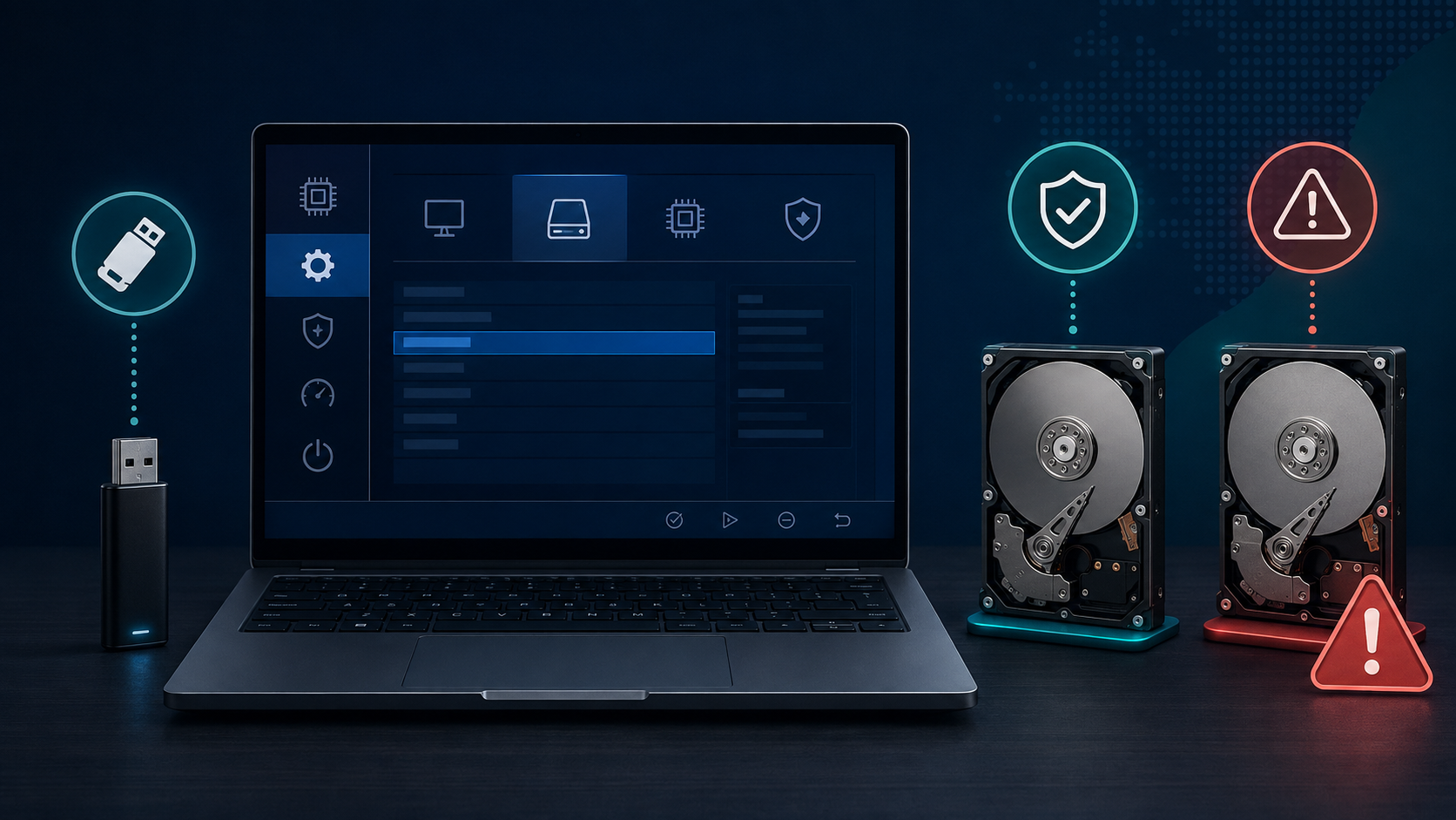 formater un disque depuis le BIOS illustration