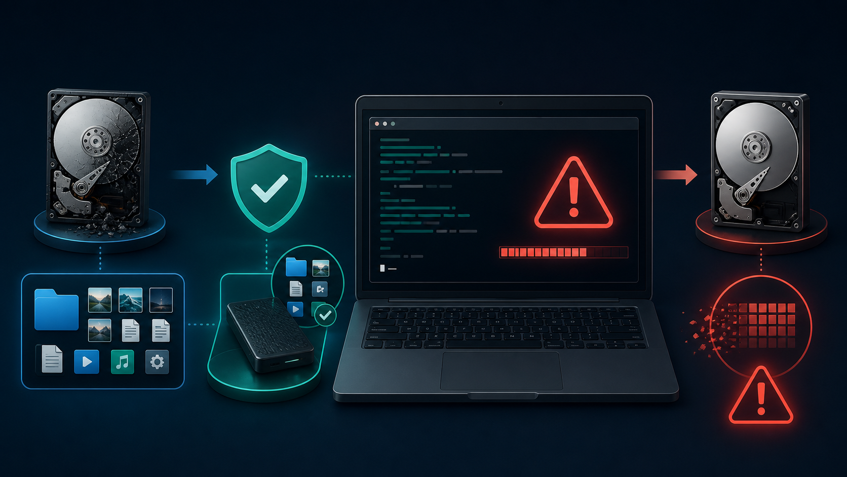 cmd format hard drive illustration
