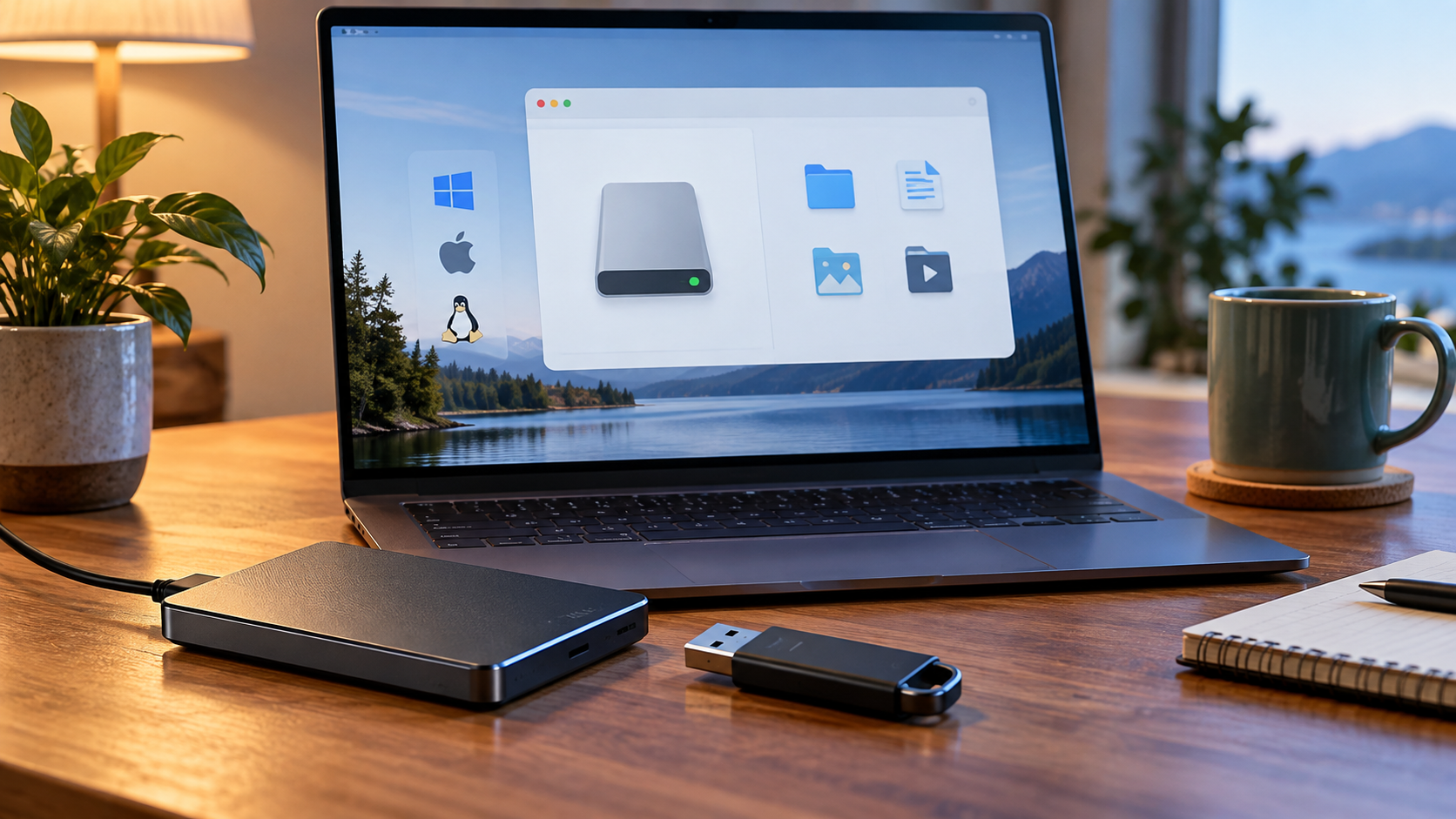 format USB drive to exFAT safety illustration