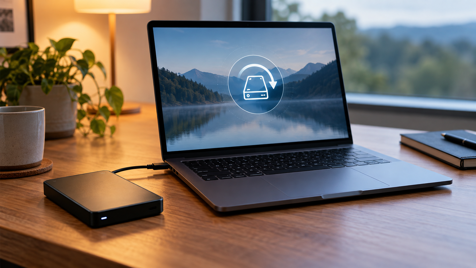 external hard drive not showing up in Windows safety illustration