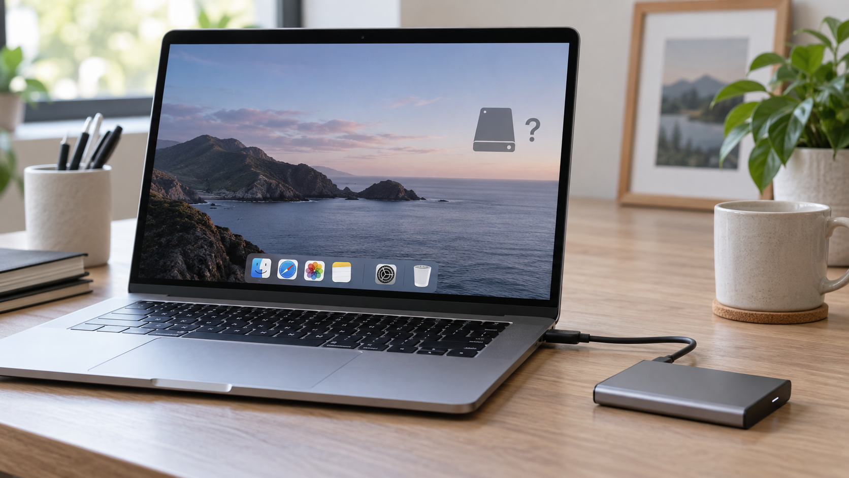 external SSD not showing up on Mac safety illustration