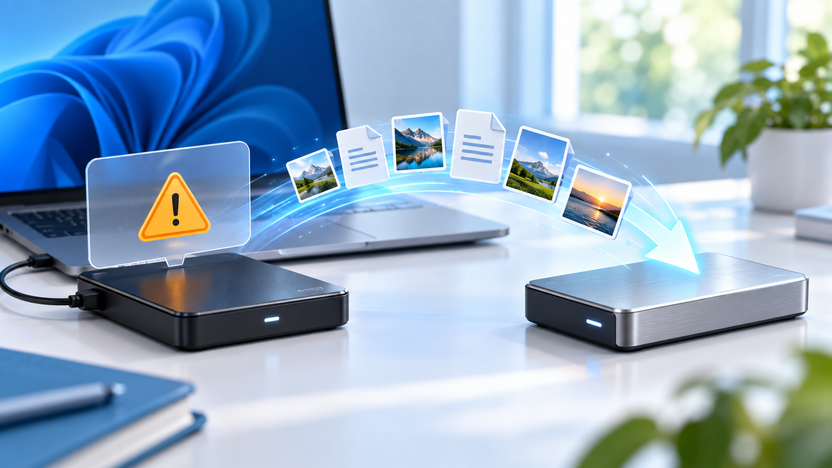 external hard drive asks to format safety illustration