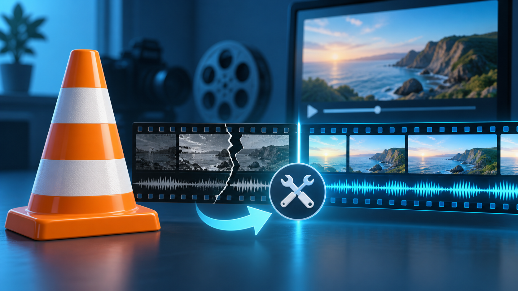 Video mit VLC reparieren