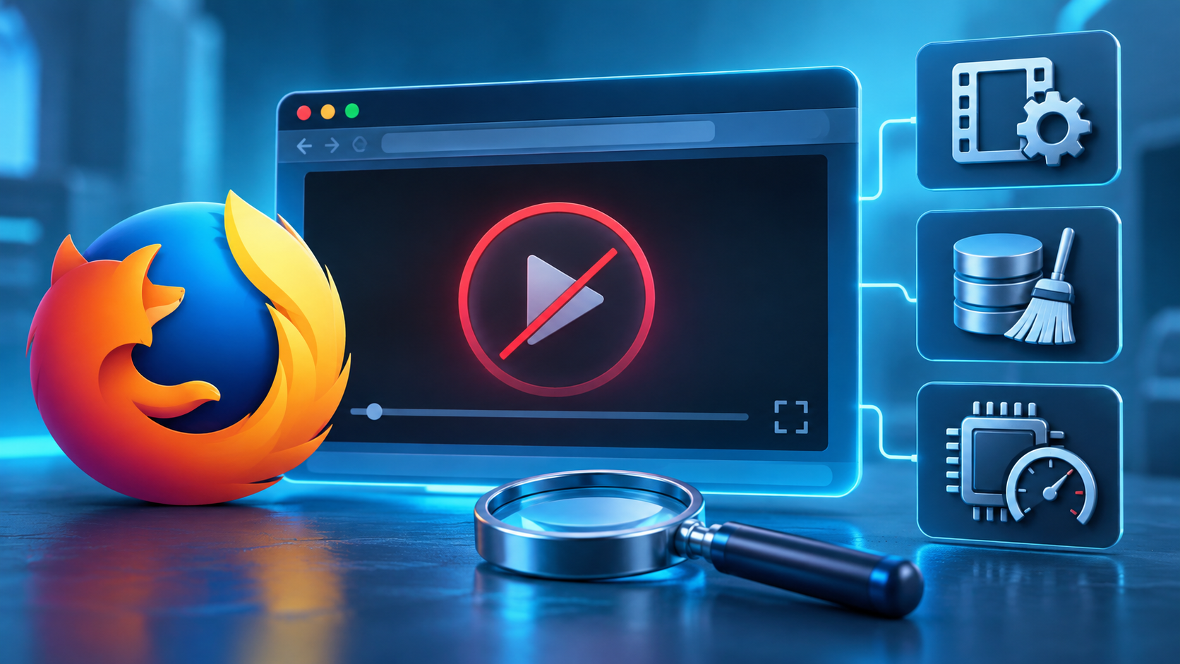 videos not working on Firefox