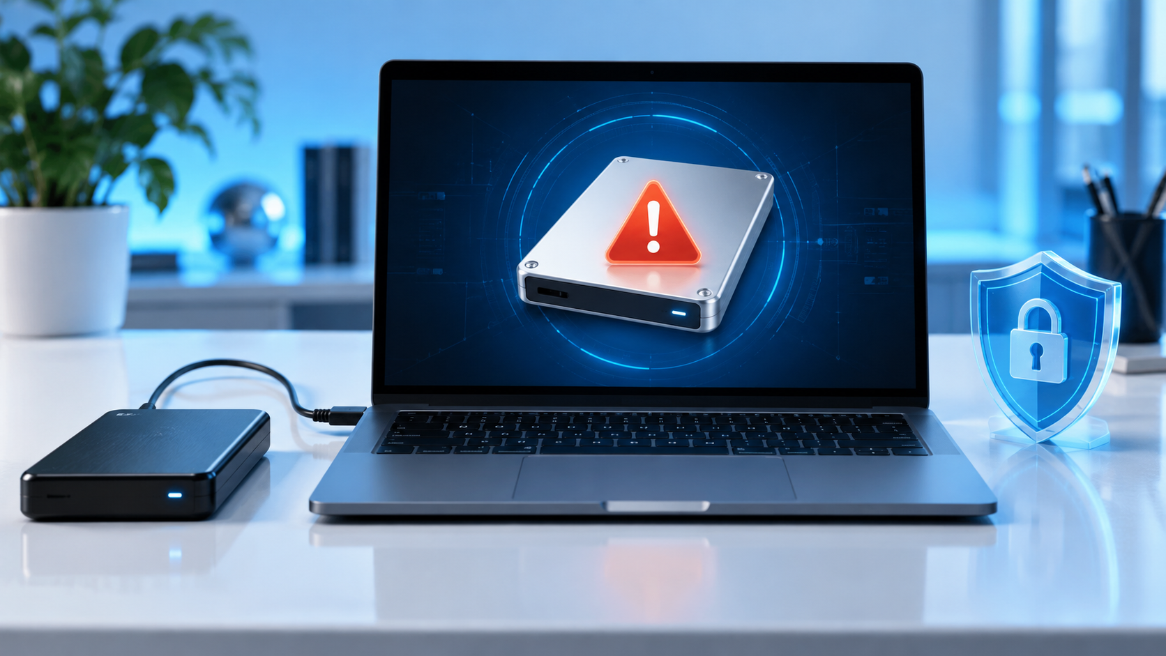 the disk you attached was not readable by this computer