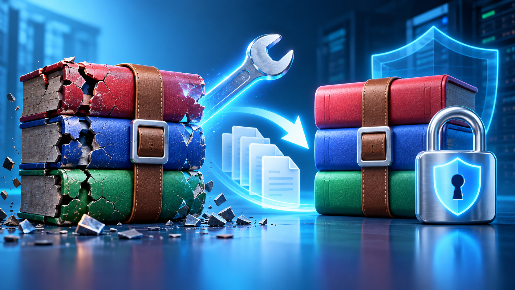 fix rar archive
