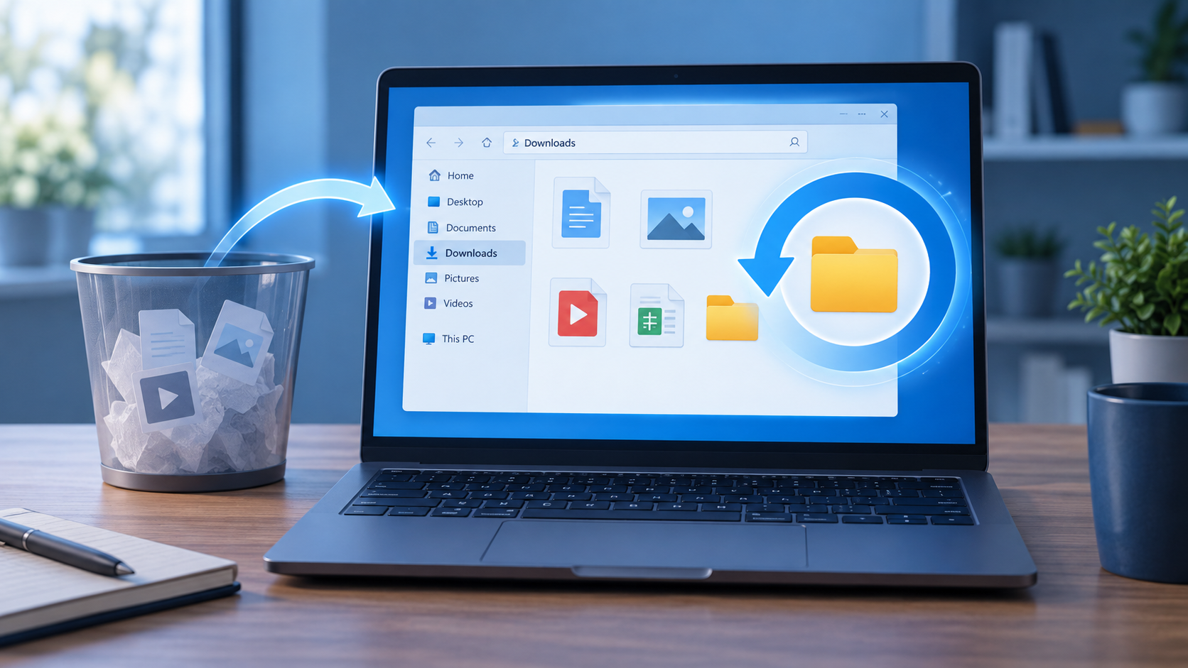 how to recover deleted downloads