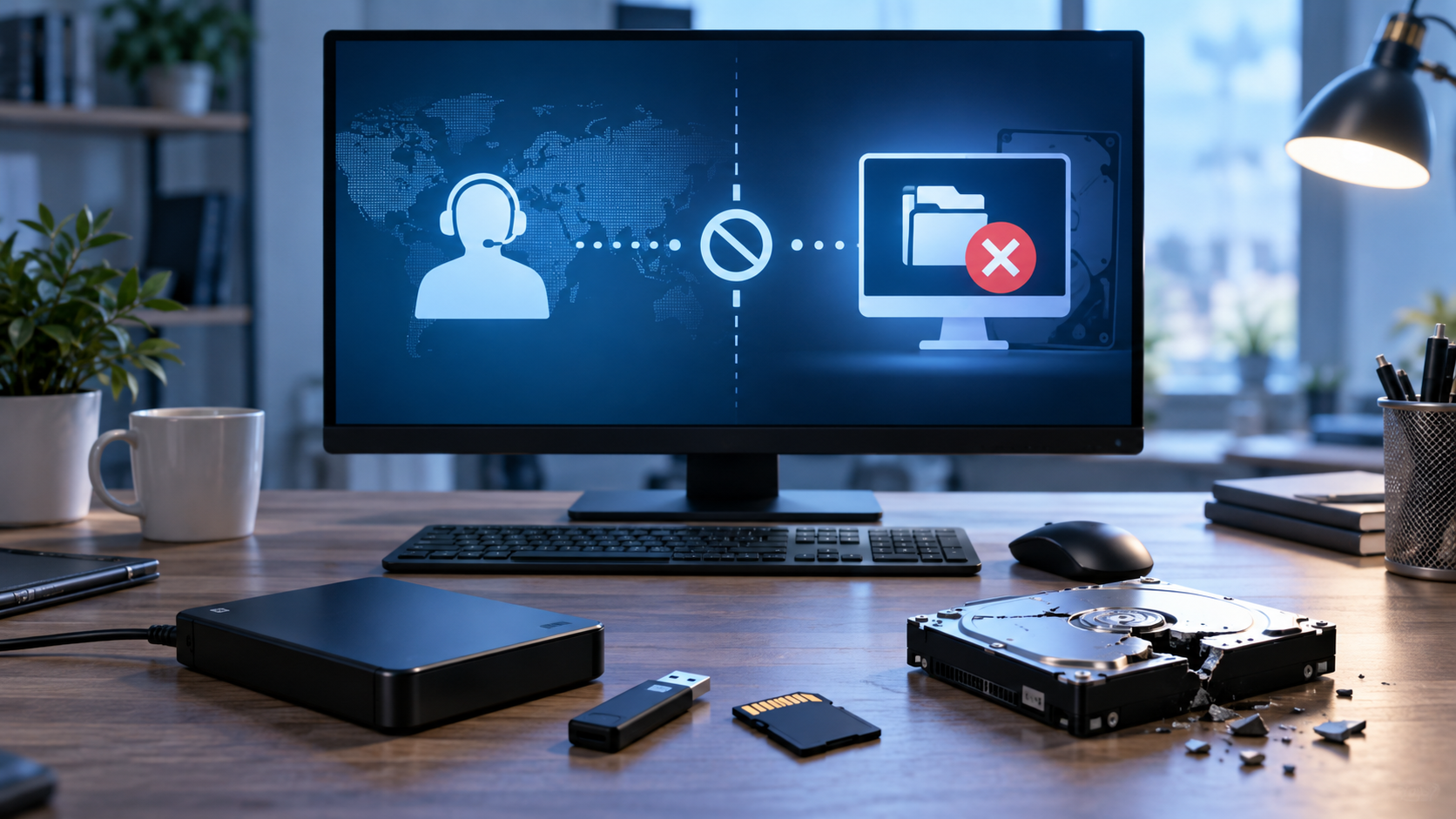 remote data recovery