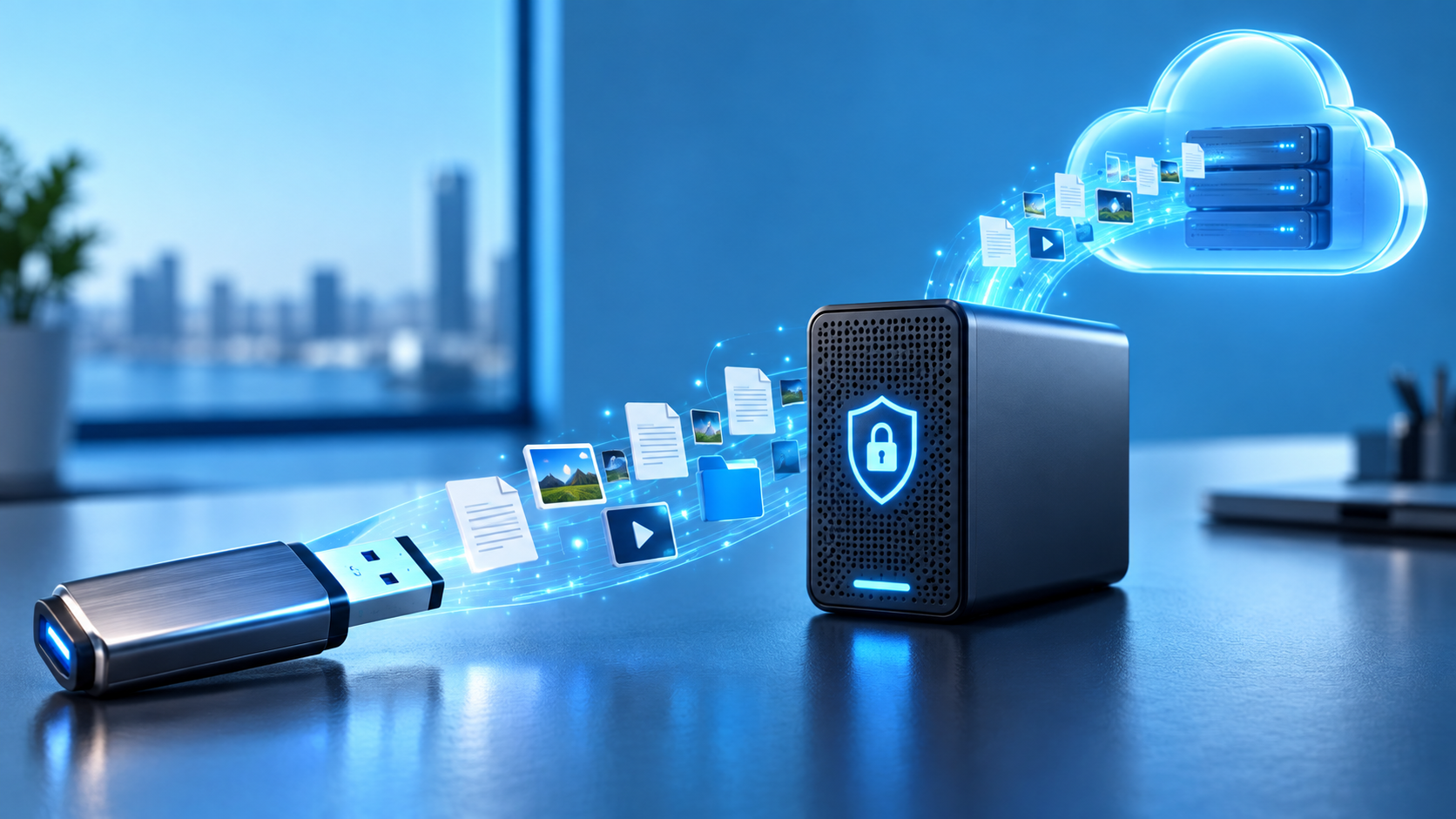 usb flash backup