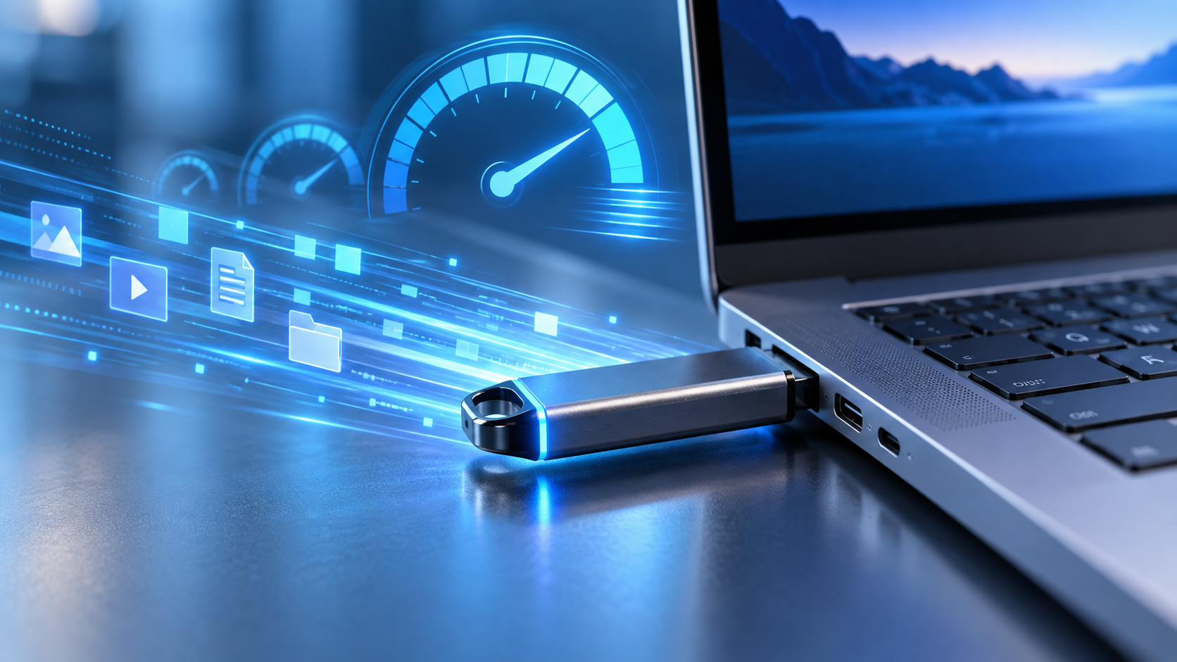 usb flash memory speed test